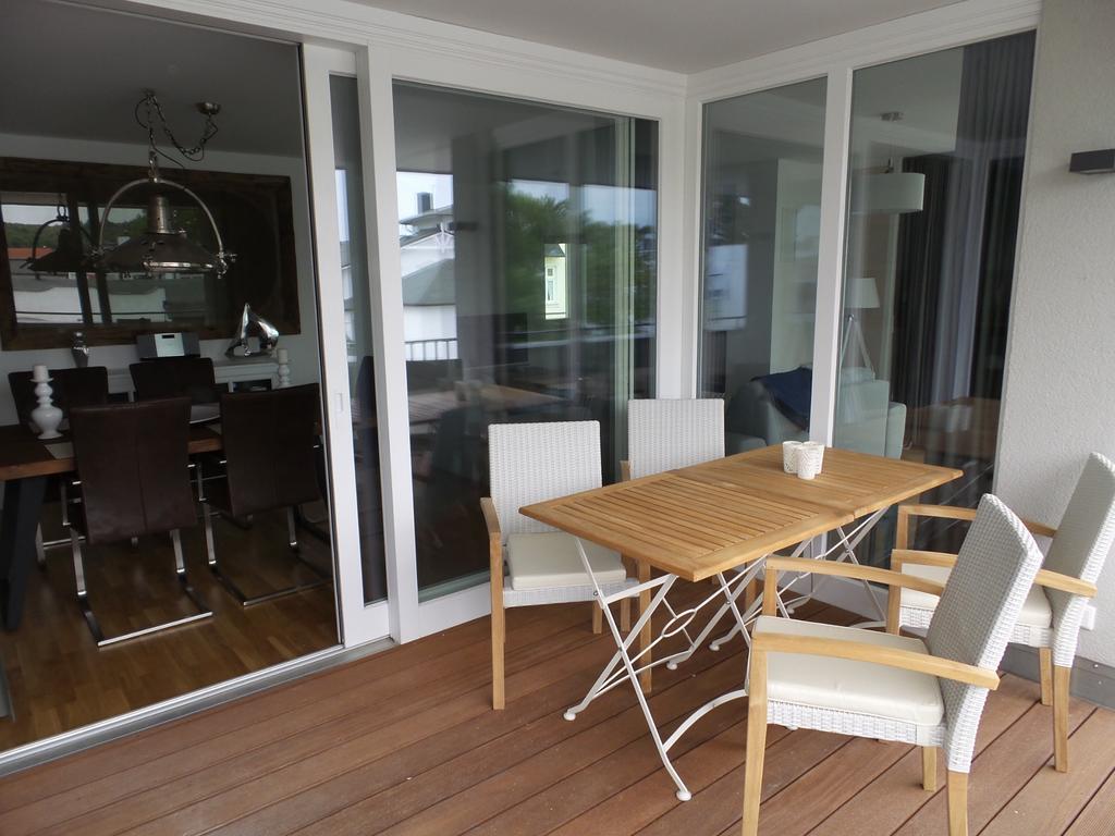 Strandnahe Fewos Mit Terrasse Oder Dachterrasse, Strandhaus Seeblick, بينز الغرفة الصورة