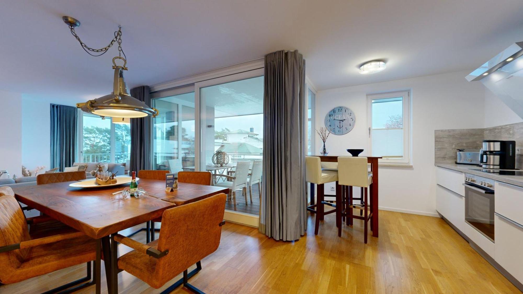 Strandnahe Fewos Mit Terrasse Oder Dachterrasse, Strandhaus Seeblick, بينز المظهر الخارجي الصورة