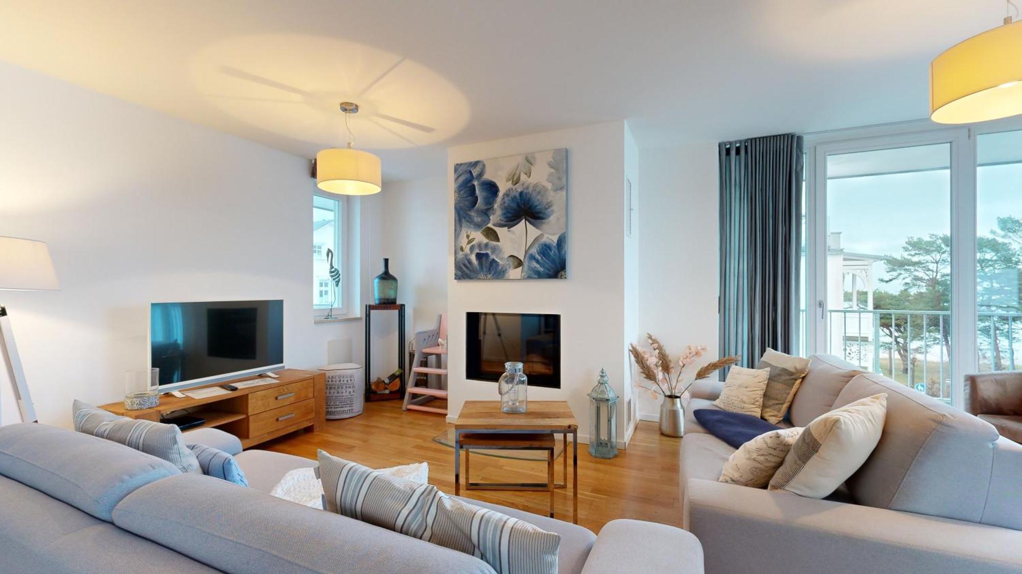 Strandnahe Fewos Mit Terrasse Oder Dachterrasse, Strandhaus Seeblick, بينز المظهر الخارجي الصورة