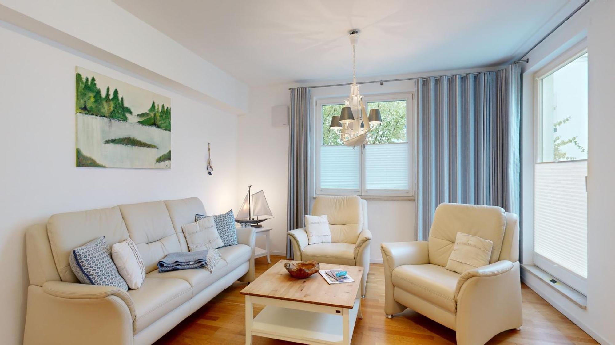 Strandnahe Fewos Mit Terrasse Oder Dachterrasse, Strandhaus Seeblick, بينز المظهر الخارجي الصورة